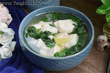 薄荷豆腐湯