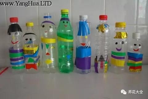 塑膠瓶的養花用處