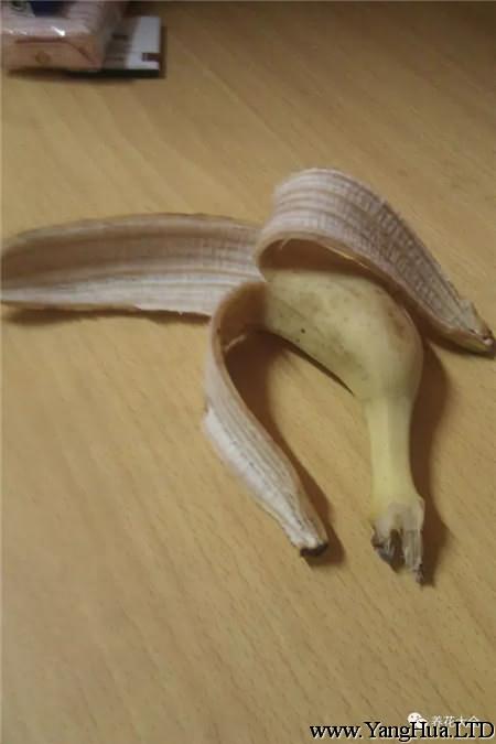 香蕉皮剁碎