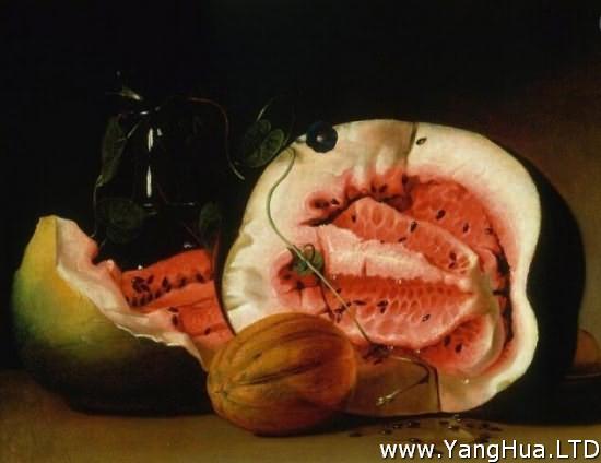 十七世紀油畫中的西瓜